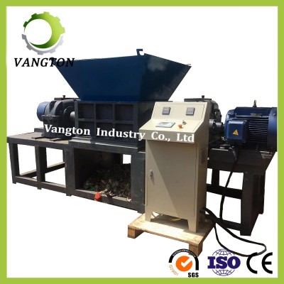 Plastic Shredder/Wood Pallet Shredder/PVC Pipe Pet Bottle Shredder/Block and LDPE Film/Battery/ Waste Rubber Paper Single Double Shafts Shredder