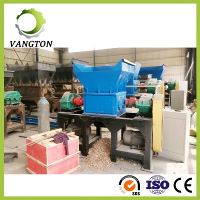 Recycle Rubber/Plastic Roller/Plastic Film/Sludge Bag/Double Shaft Shredder