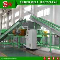 Double Shaft Wood Shredder for Waste Pallet Recycling