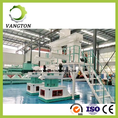 2t/H Turkey Project Stalk Pellet Machine Line